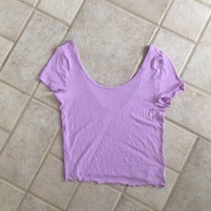 Purple Mossimo Crop Top 🦄